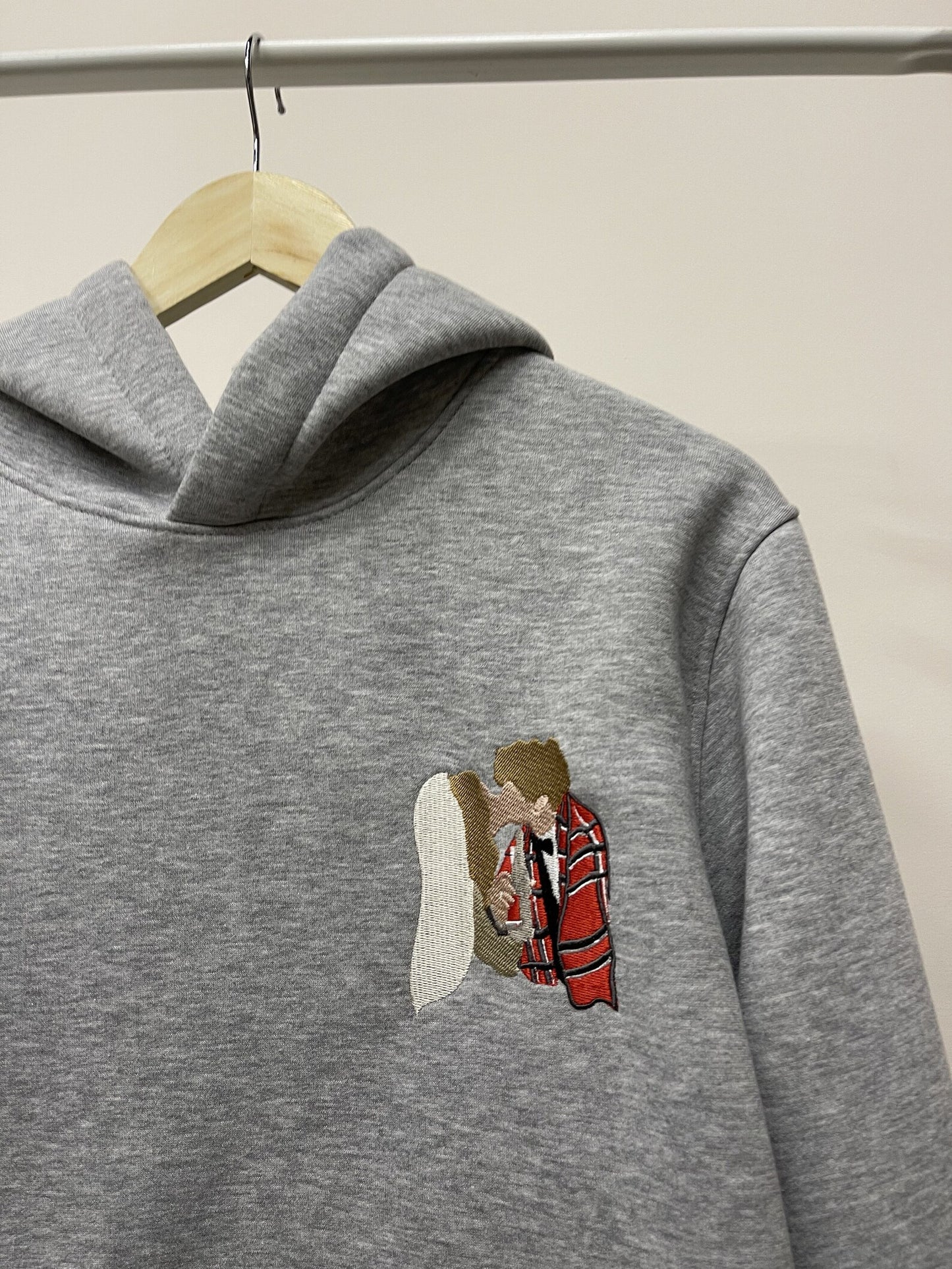 Custom Photo Colourful Embroidered Hoodie